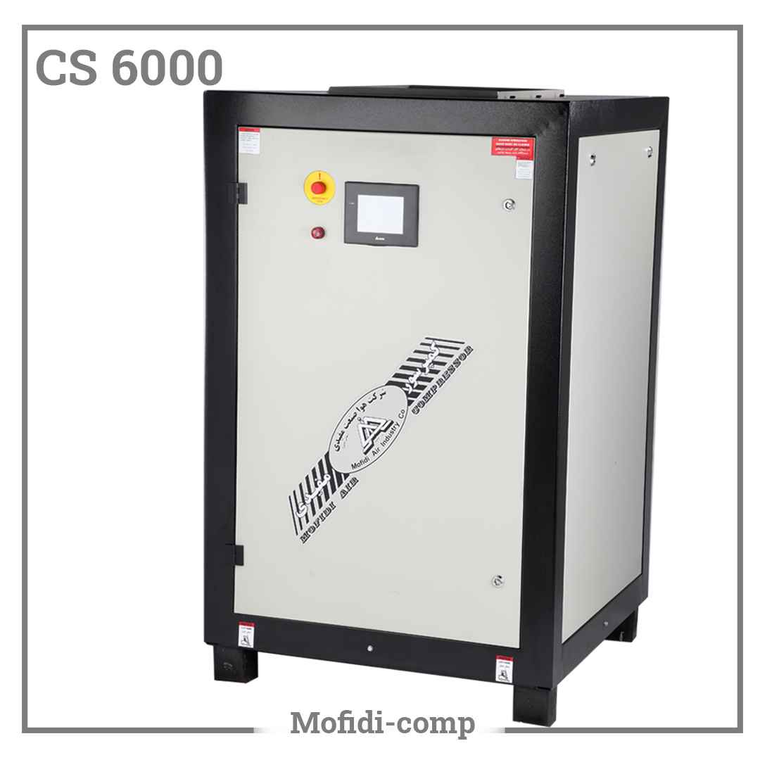 کمپرسور اسکرو 6000 لیتری - مفیدی