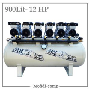 Mofidi 900-Liter Oil-Free (Silent) Compressor