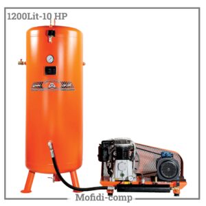 کمپرسور پیستونی 1200 لیتری مفیدی 1